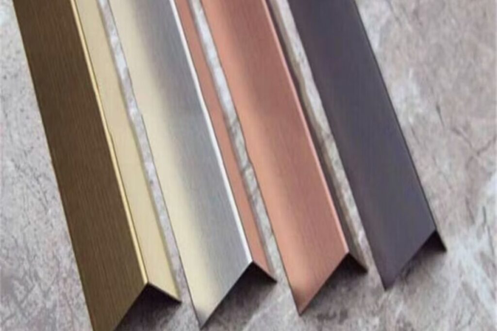 Decorative Stainless Steel L Profile in uk