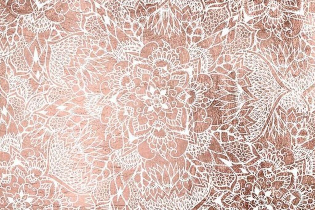 Rose Gold Etching Panels in uk