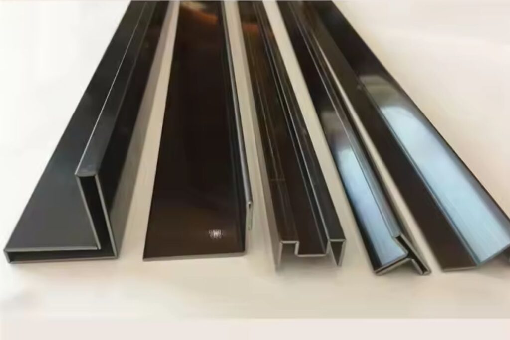 SS Black Customized Architectural Profiles in uk