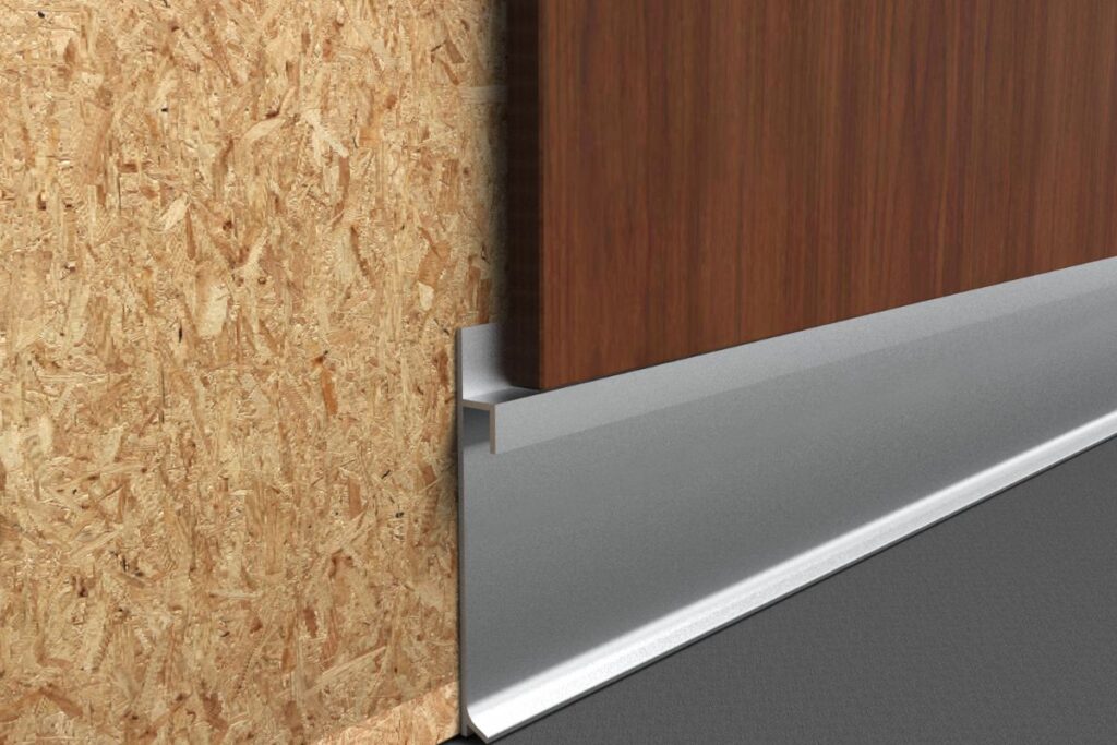 Stainless Steel Silver Skirting Baseboard in uk
